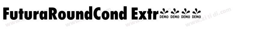 FuturaRoundCond Extr字体转换